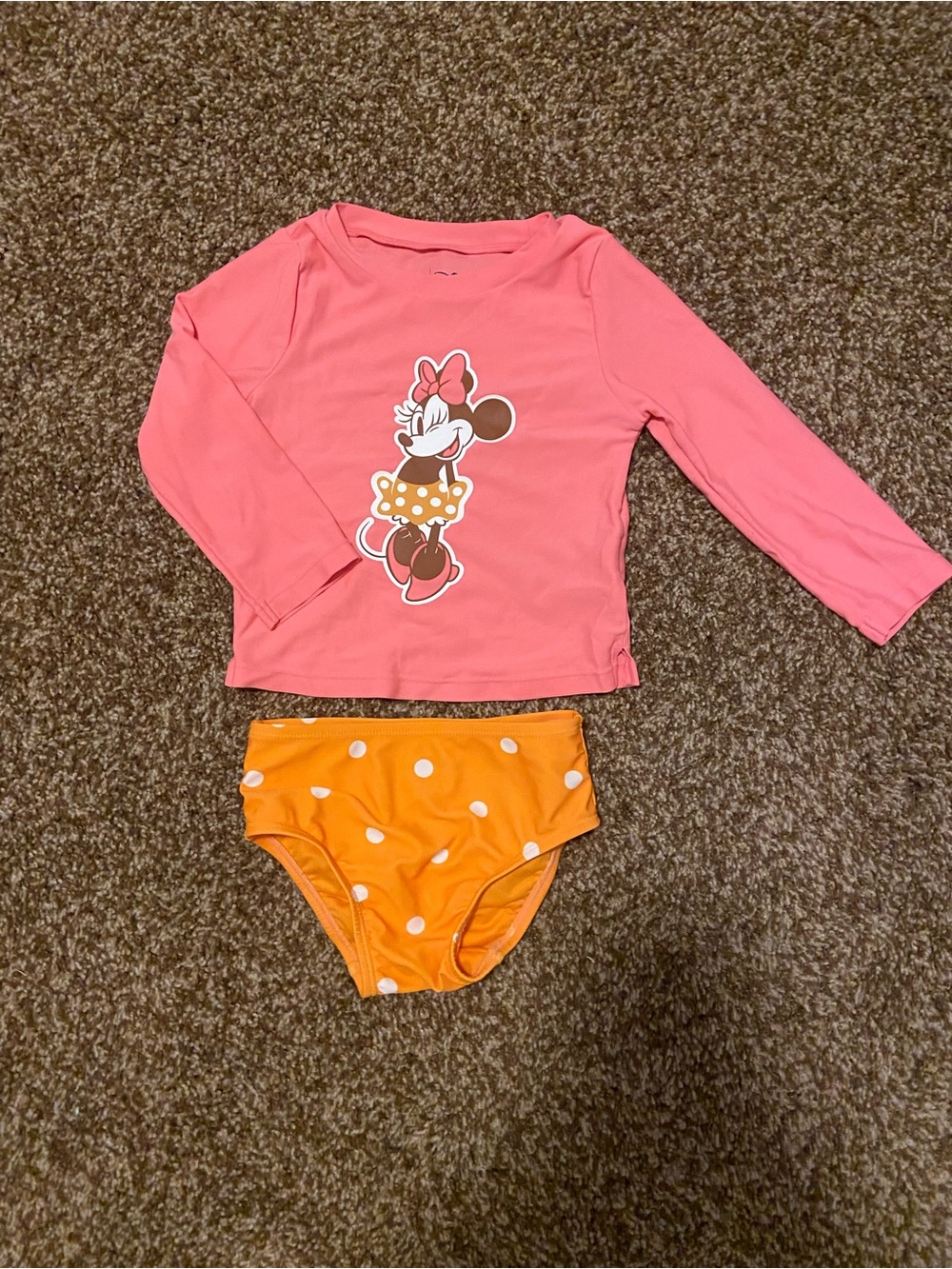GAP Baby Disney Minnie Rashguard swim